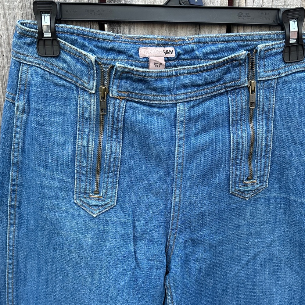 Vintage H & M Classic Blue Women's Jeans - Picture 3 of 6